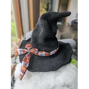 Slouchy Ribbon Witch Hat