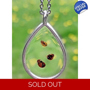 Bed Bug Reversible Necklace