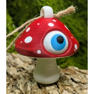 Mushroom Eye Ornament
