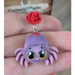 Cutesy Spider necklace