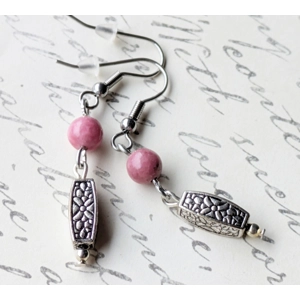 Nordic Flower Block Earrings