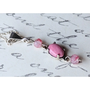 National Gemstone Dangle Necklace