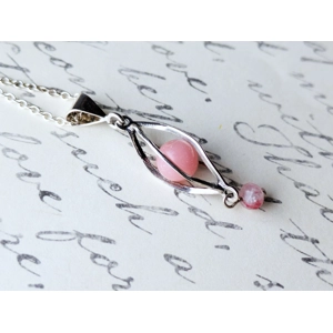 Caged National Gemstone Necklace