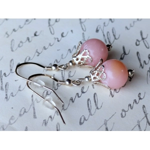 Thulite Drop Earrings