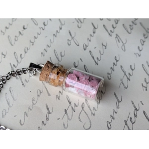 National Gemstone in a Bottle Necklace