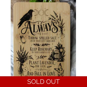 Practical Magic Cutting Board