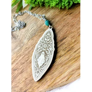 Victorian Scrollwork Ghosty Necklace