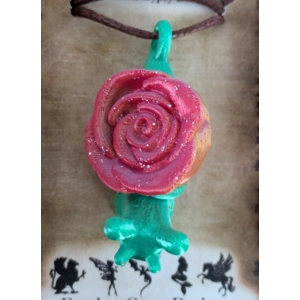 Rose Snail necklace