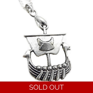 Viking Ship Necklace