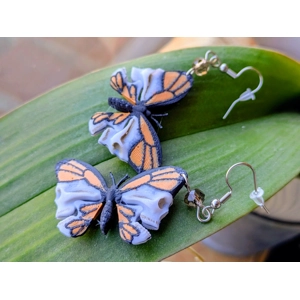 Skull Butterfly earrings