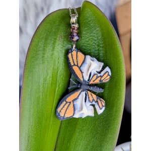 Skull Butterfly Necklace