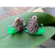 Mushroom Snail Necklace