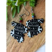Strange and Unusual Beetlejuice Movie Earrings