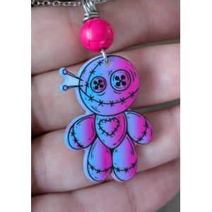 Voodoo Doll necklace