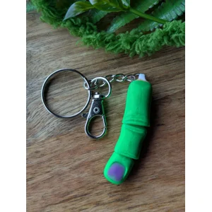 Zombie Finger Keychain