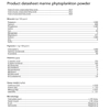 Organic Marine Phytoplankton Powder Nannochloropsis Gadit.