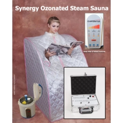Complete Ozone Steam Sauna w Synergy WPS-100 Ozone Machine