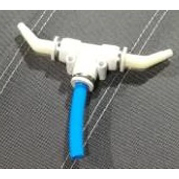 Dual Port Oxygen Headset Connector and Splitter