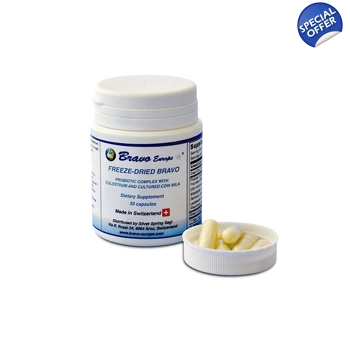 Bravo Super Probiotic Concentrate 30 capsules - 300 Strains
