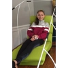 Adjustable Sitting Green Chair for OxyFlow chamber