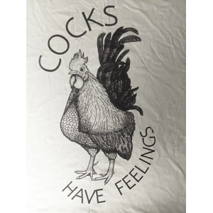 Cocks have feelings