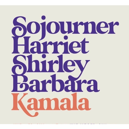 Shero shirt (Sojourner , Harriet, Shirley, Barbara and Kamala shirt_