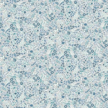 Makower - Foxwood - Wildflower - Light Blue