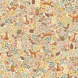 Makower - Hello Autumn - Wild Wood - Cream