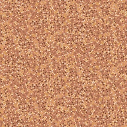 Makower - Hello Autumn - Mini Blooms - Pink (Brown)
