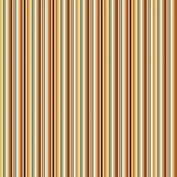 Makower - Hello Autumn - Cinnamon Stripe