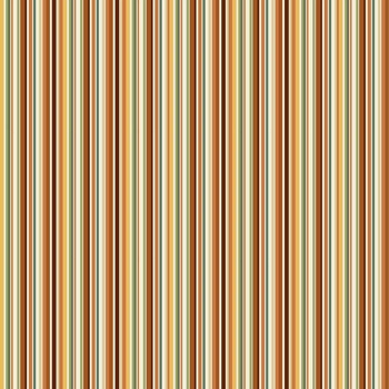 Makower - Hello Autumn - Cinnamon Stripe