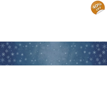 REMNANT - V & Co - Ombre Flurry Metallic - Nantucket - Long Quarter