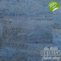 REMNANT - Surface Cork - Denim Blue - Fat Eighth