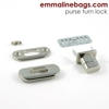 Emmaline Small Turn Lock - Pack of 1