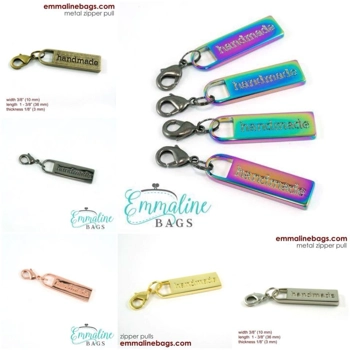Emmaline Zipper Pull - Handmade - Pack of 1