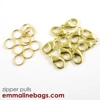 Emmaline Hooks & Rings for Zipper Pulls - Pack of 10