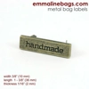 Emmaline Bag Label - handmade - Pack of 1