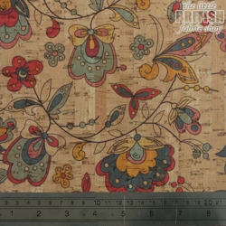 Cork Print - Amazon Flowers