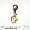 Zipper Pull - "Made with Love" - Pack of 10