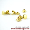 Emmaline Small Double Cap Rivets - Pack of 20/50