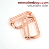 Emmaline 1 1/2 inch 38mm Adjustable Strap Sliders - Pack of 2