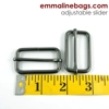 Emmaline 1 1/2 inch 38mm Adjustable Strap Sliders - Pack of 2