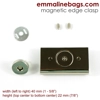Emmaline Half Moon - Magnetic Edge Clasp - Pack of 1