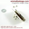 Emmaline Half Moon - Magnetic Edge Clasp - Pack of 1