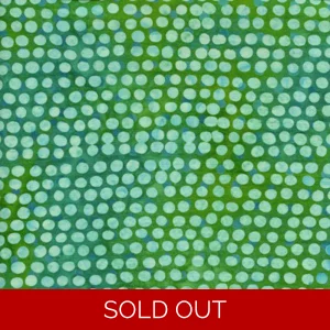 Island Batiks - Packed Dots - Green