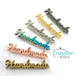 Emmaline Bag Label - Script Style - Handmade - Pack of 1