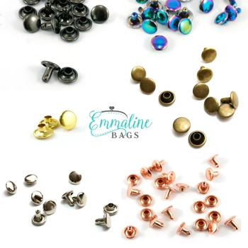 Emmaline Small Double Cap Rivets - Pack of 20/50
