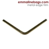 Metal Edge Trim: Style A - Large Pointed
