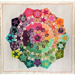 Tula Nova Quilt Pattern with Complete Paper Piece Set