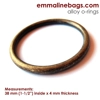 Emmaline 1 1/2 inch 38mm O-Ring - Pack of 4 - 5 finishes